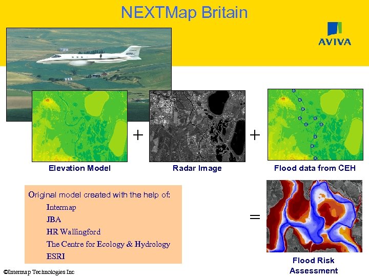 NEXTMap Britain + Elevation Model Original model created with the help of: Intermap JBA
