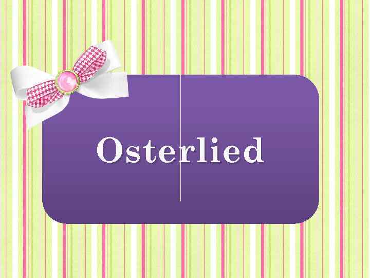 Osterlied 