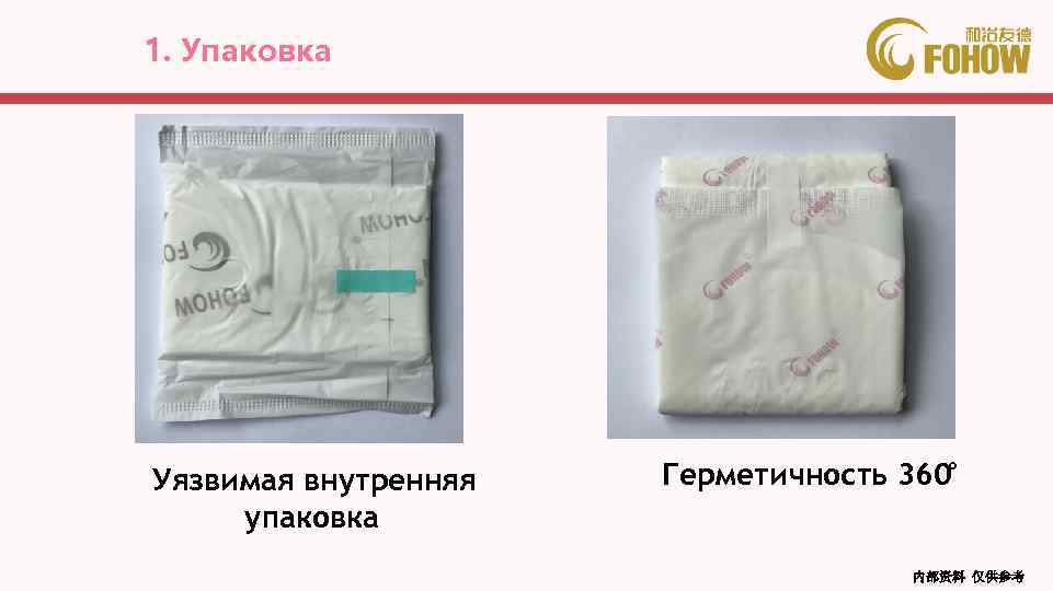 1. Упаковка Уязвимая внутренняя упаковка Герметичность 360 ° 内部资料 仅供参考 