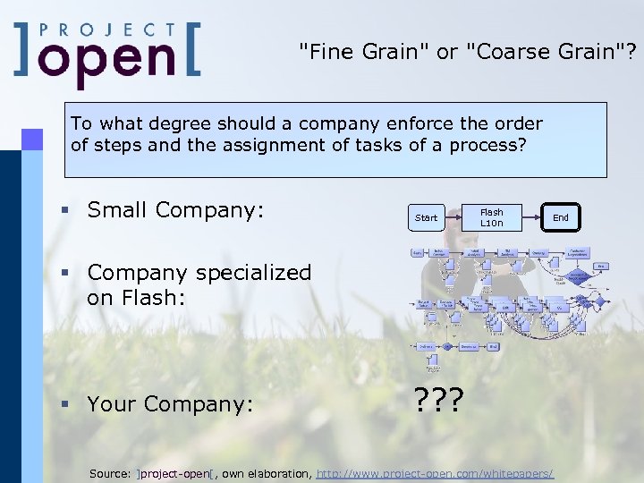 "Fine Grain" or "Coarse Grain"? To what degree should a company enforce the order