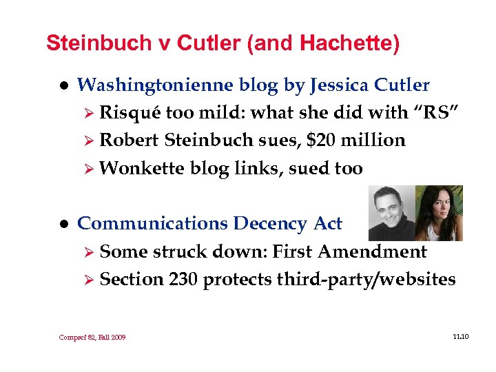 Steinbuch v Cutler (and Hachette) l Washingtonienne blog by Jessica Cutler Ø Risqué too