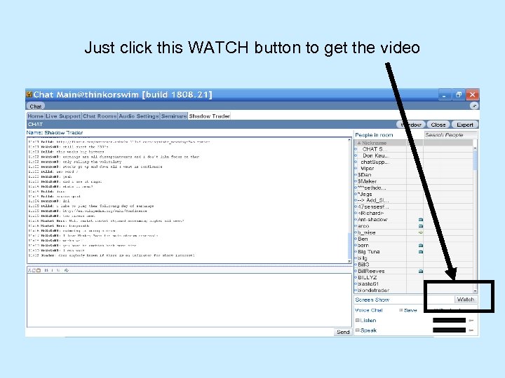 Just click this WATCH button to get the video 