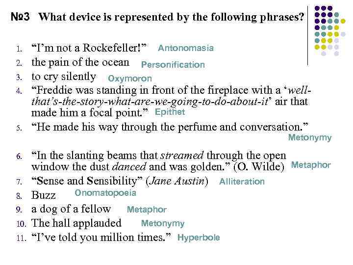 № 3 What device is represented by the following phrases? 1. 2. 3. 4.