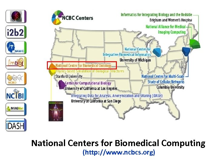 National Centers for Biomedical Computing (http: //www. ncbcs. org) 
