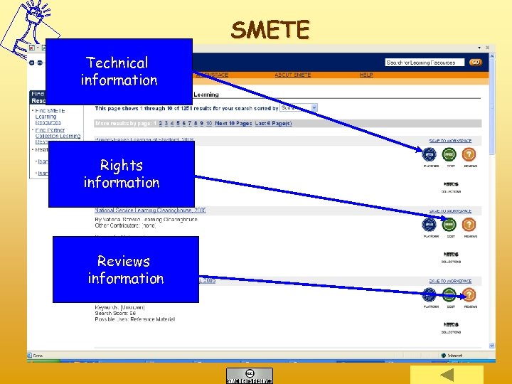 SMETE Technical information Rights information Reviews information 