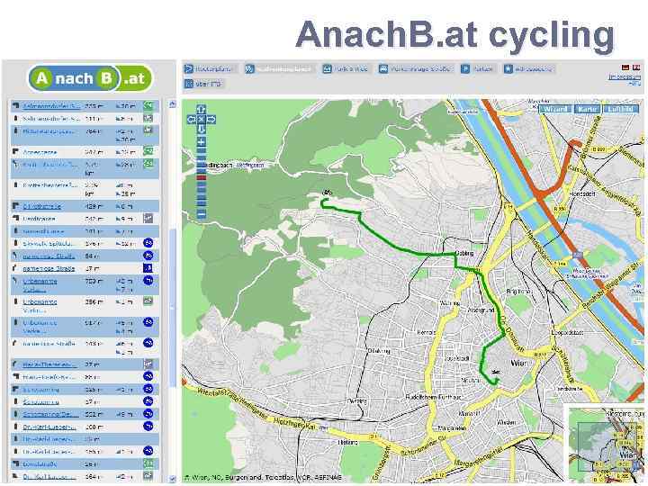 Anach. B. at cycling 