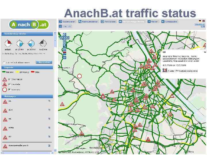 Anach. B. at traffic status 