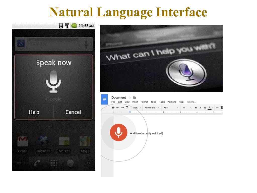 Natural Language Interface 