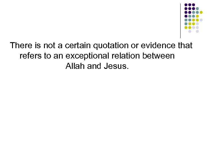 There is not a certain quotation or evidence that refers to an exceptional relation