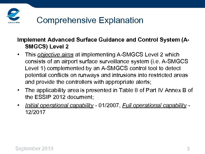 Comprehensive Explanation Implement Advanced Surface Guidance and Control System (ASMGCS) Level 2 • This