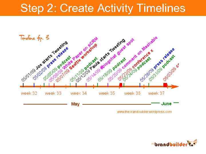 Step 2: Create Activity Timelines 