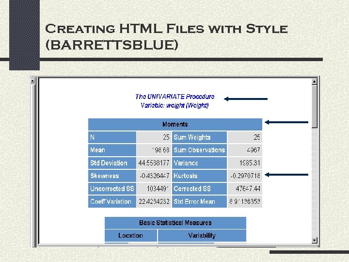 Creating HTML Files with Style (BARRETTSBLUE) 