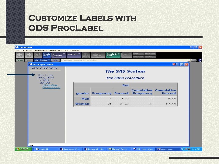 Customize Labels with ODS Proc. Label 