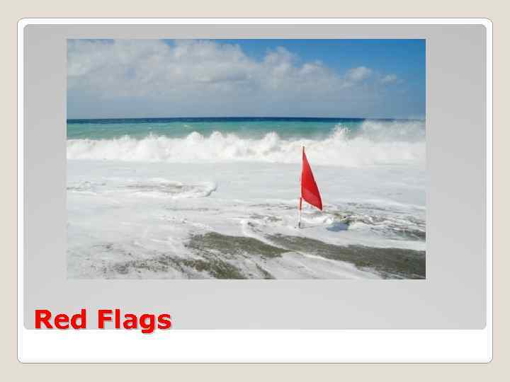 Red Flags 