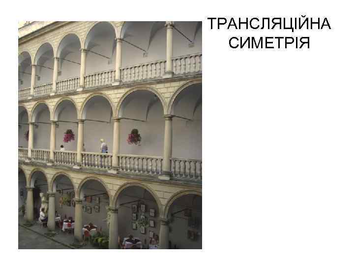 ТРАНСЛЯЦІЙНА СИМЕТРІЯ 