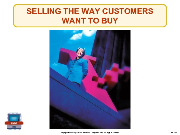 SELLING THE WAY CUSTOMERS WANT TO BUY Copyright © 2007 by The Mc. Graw-Hill