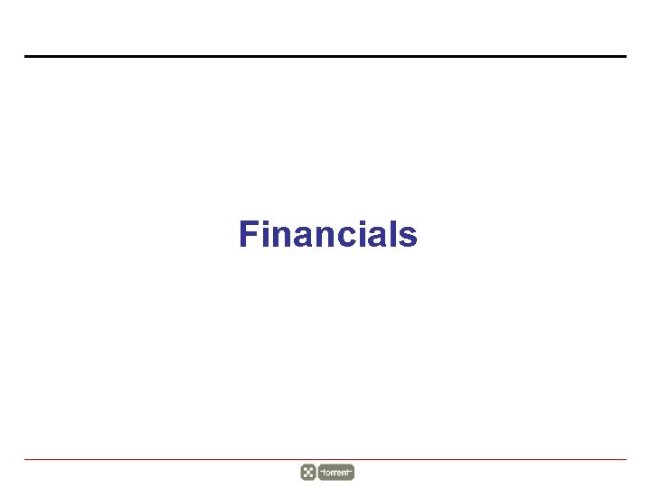 Financials 