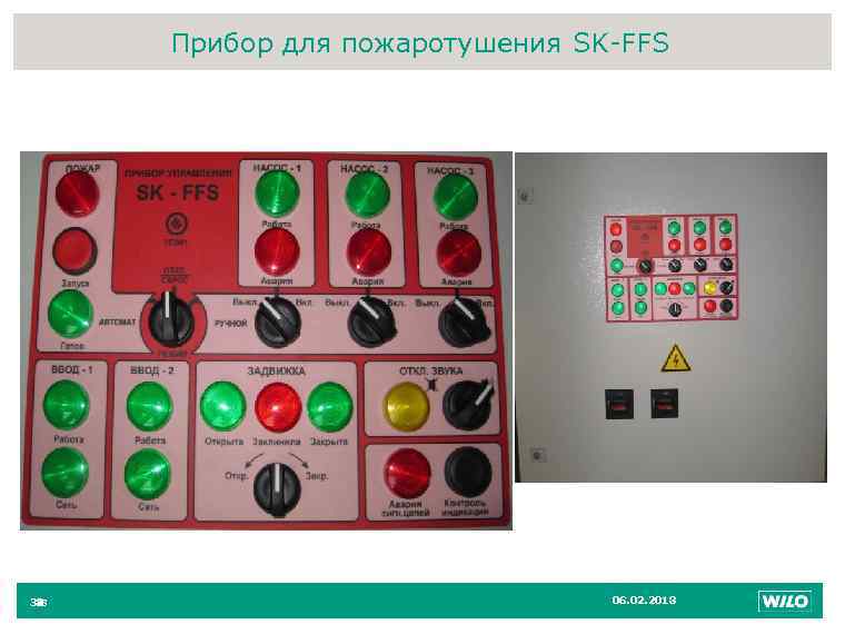 Прибор для пожаротушения SK-FFS 38 38 06. 02. 2018 38 