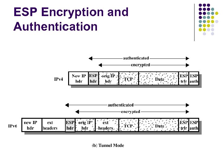ESP Encryption and Authentication 