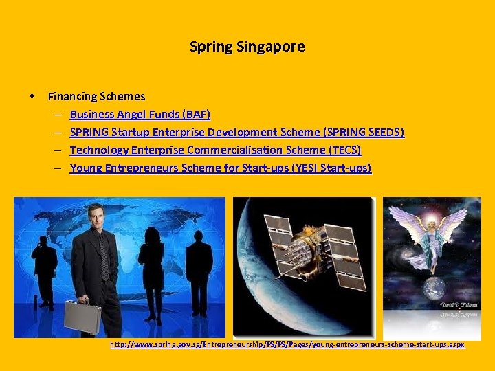 Spring Singapore • Financing Schemes – Business Angel Funds (BAF) – SPRING Startup Enterprise