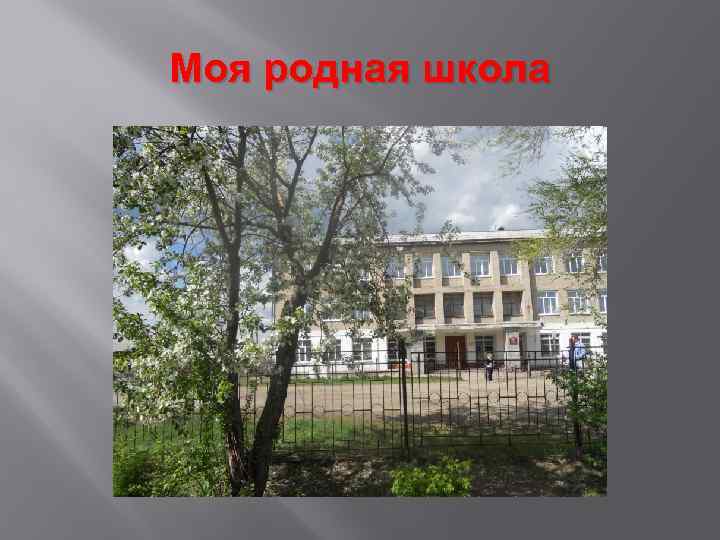 Моя родная школа 
