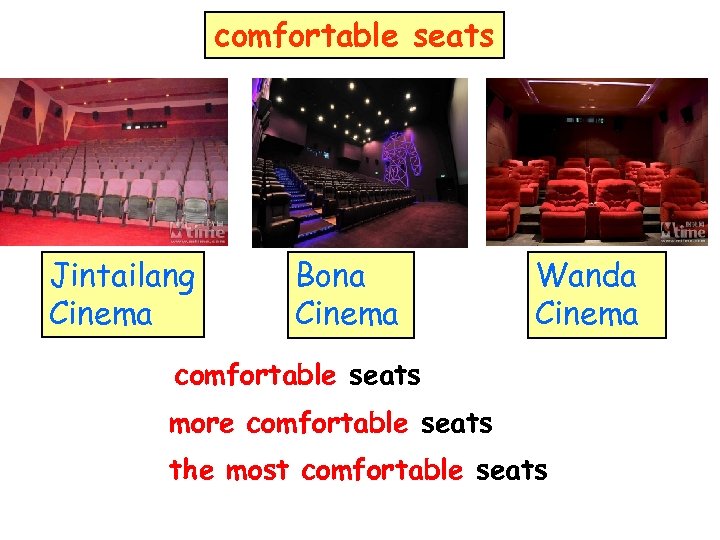 comfortable seats Jintailang Cinema Bona Cinema Wanda Cinema comfortable seats more comfortable seats the