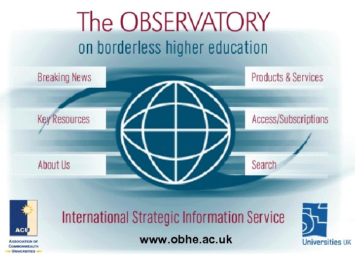 www. obhe. ac. uk 