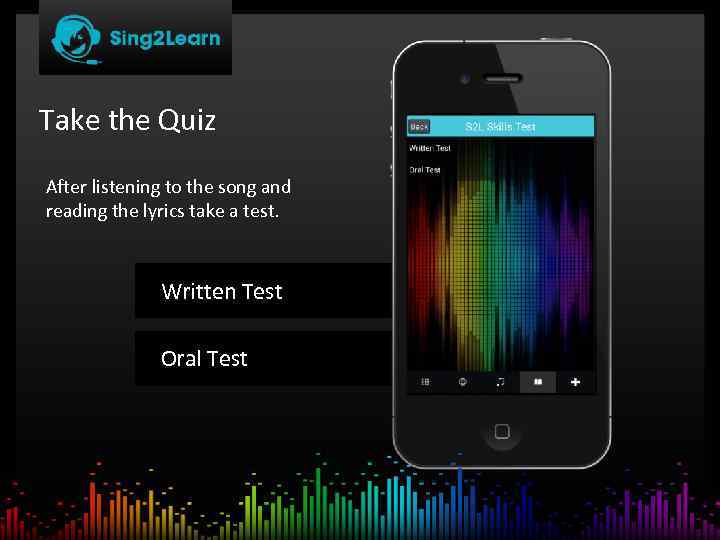 Take the Quiz After listening to the song and reading the lyrics take a