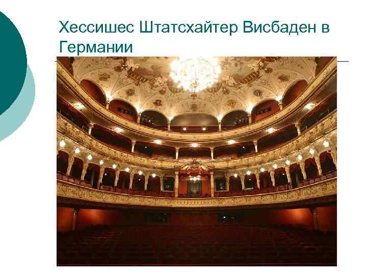 Хессишес Штатсхайтер Висбаден в Германии 