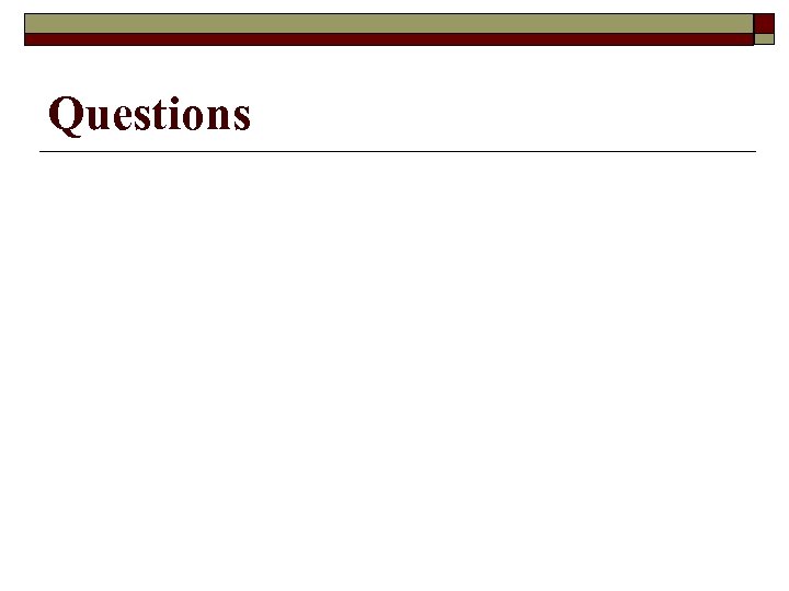 Questions 