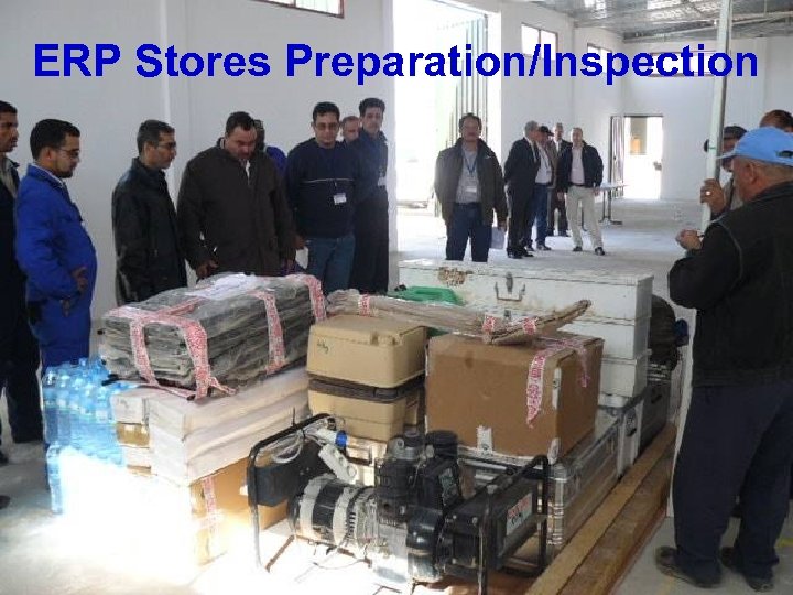 ERP Stores Preparation/Inspection 