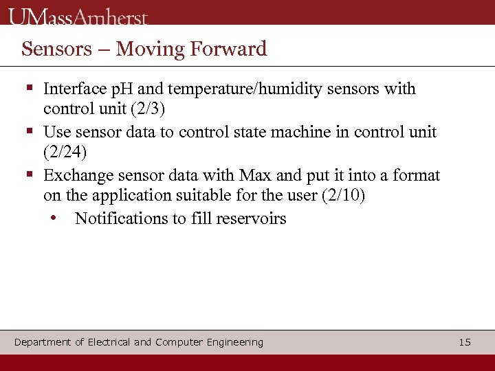 Sensors – Moving Forward Interface p. H and temperature/humidity sensors with control unit (2/3)