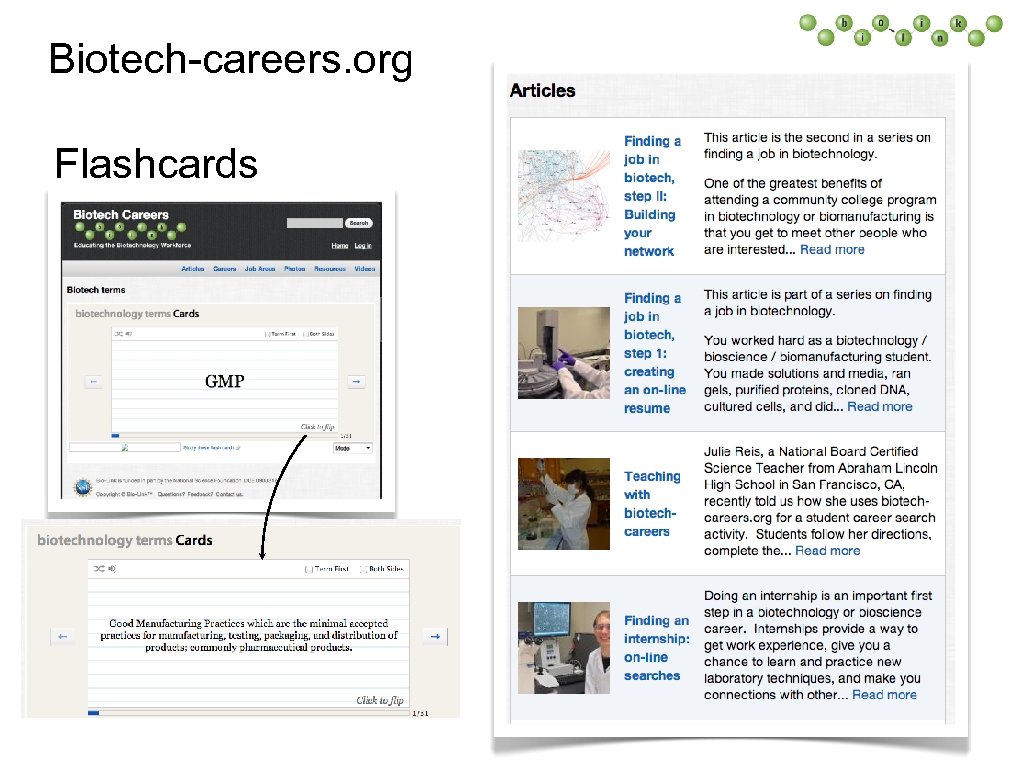 Biotech-careers. org Flashcards 