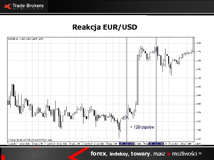 Reakcja EUR/USD forex, indeksy, towary. masz x możliwości 38 