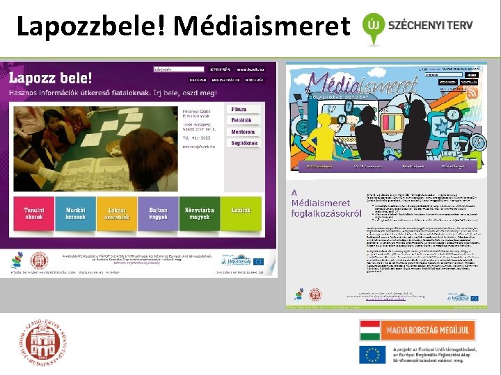 Lapozzbele! Médiaismeret 