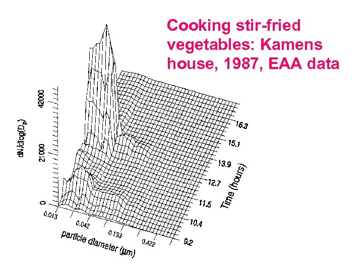 Cooking stir-fried vegetables: Kamens house, 1987, EAA data 