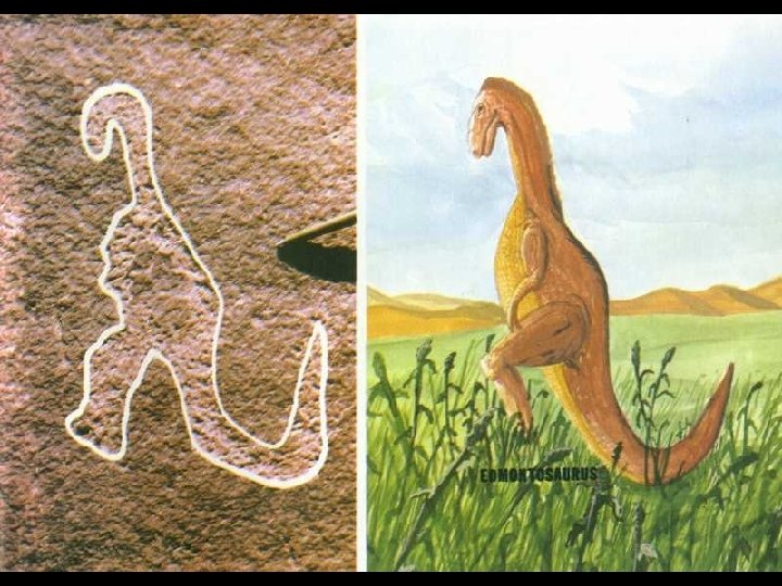 carving compared to dinosaur (great dinosaur mystery) 