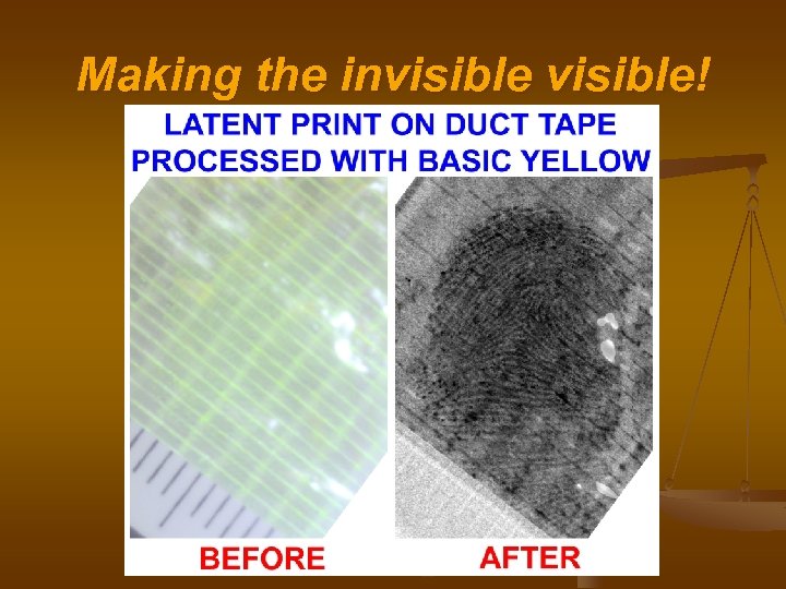 Making the invisible! 