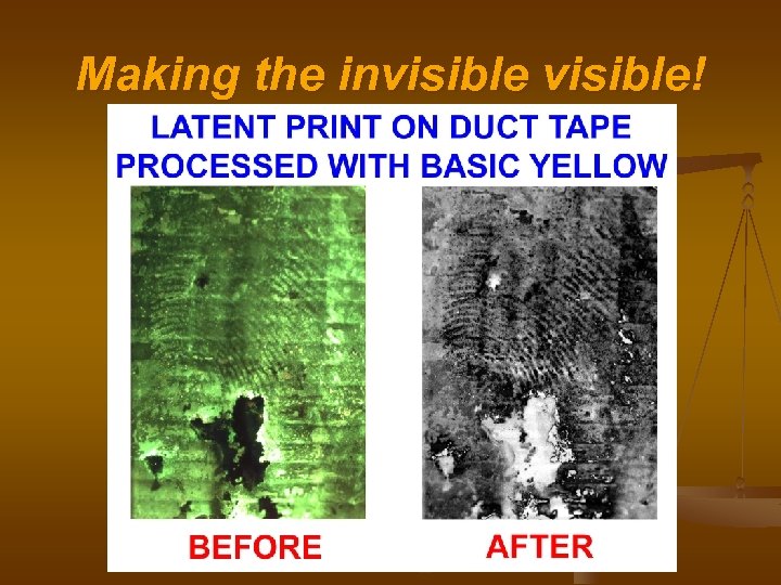 Making the invisible! 