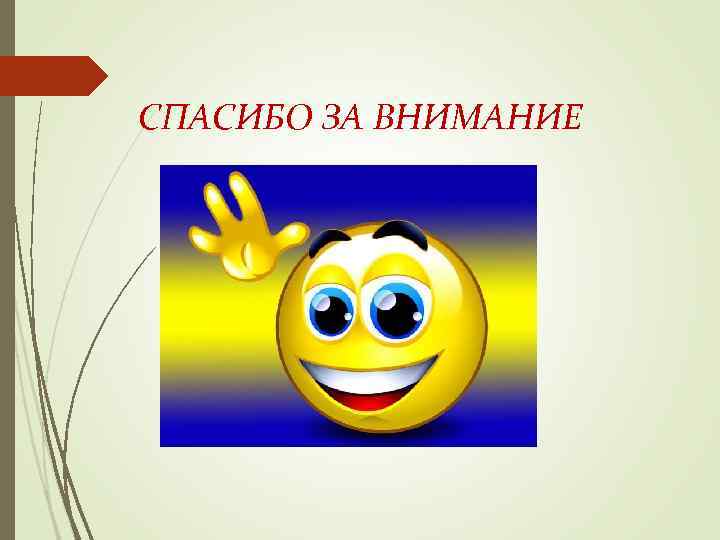 СПАСИБО ЗА ВНИМАНИЕ 
