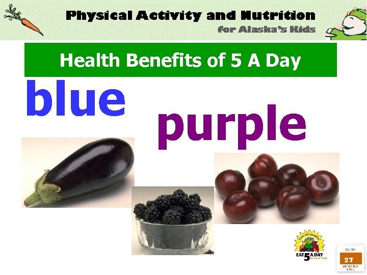 Health Benefits of 5 A Day blue purple 27 