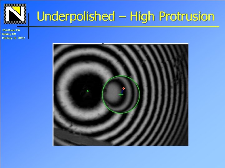 Underpolished – High Protrusion 2540 Route 130 Building 100 Cranbury, NJ 08512 