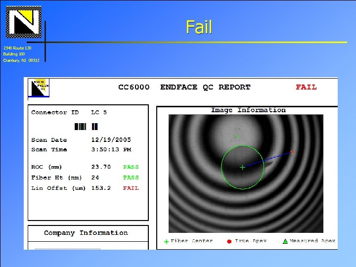Fail 2540 Route 130 Building 100 Cranbury, NJ 08512 