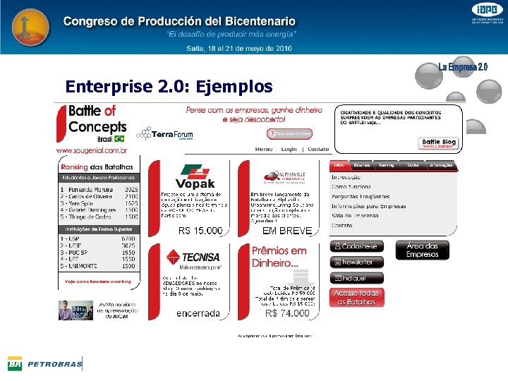 Enterprise 2. 0: Ejemplos 