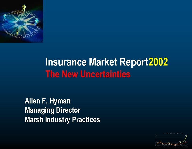 Insurance Market Report 2002 The New Uncertainties Allen F. Hyman Managing Director Marsh Industry