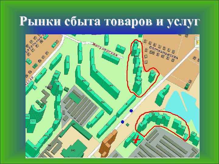 Рынки сбыта товаров и услуг 