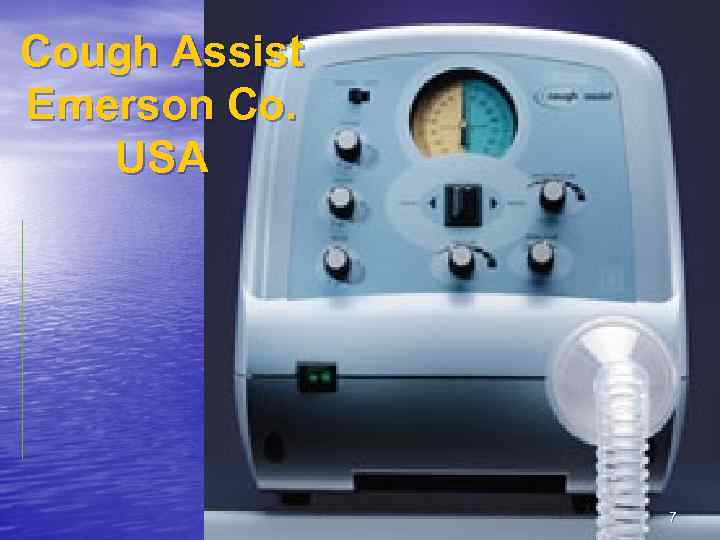 Cough Assist Emerson Co. USA 7 