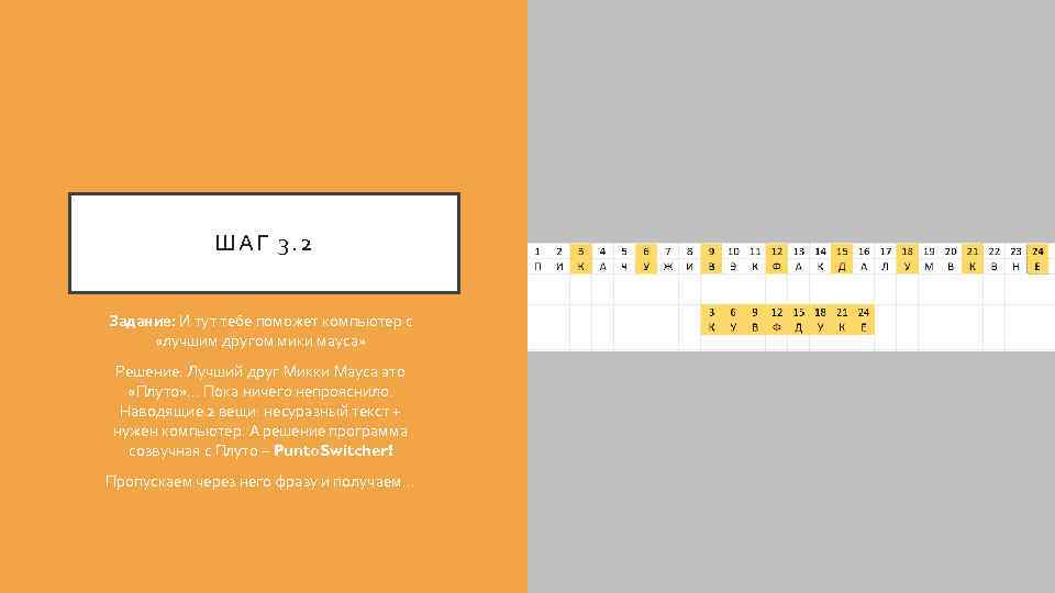 ШАГ 3. 2 Задание: И тут тебе поможет компьютер с «лучшим другом мики мауса»