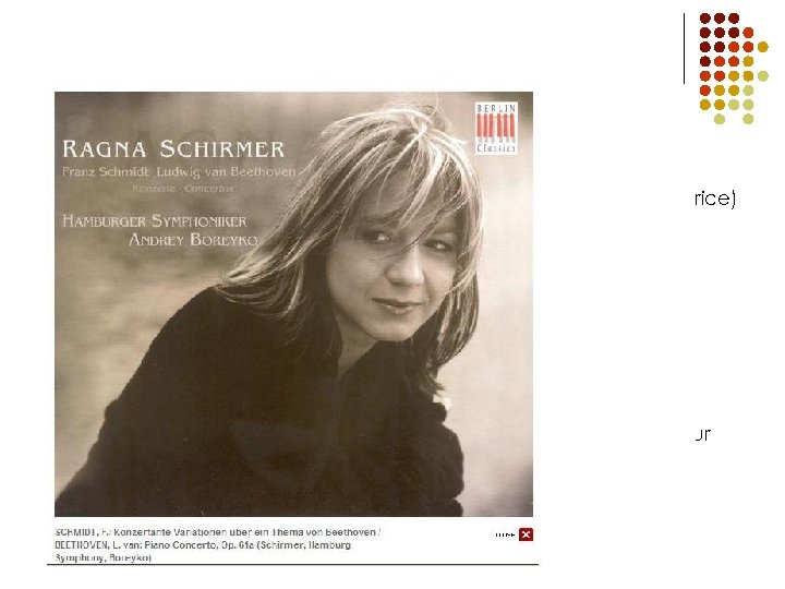 Beispiele l l l l l Vorlage: Modest Moussorgsky: Pictures at an Exhibition /