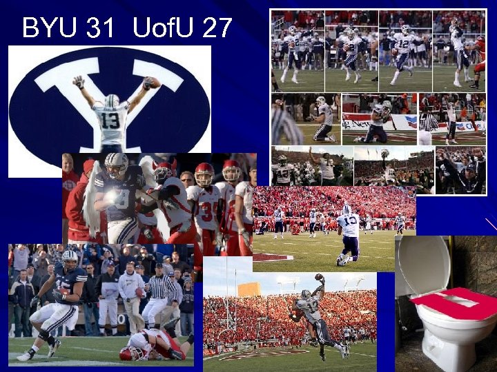 BYU 31 Uof. U 27 